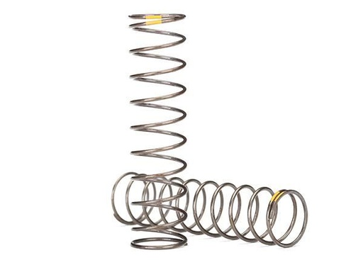 [ TRX-8042 ] Traxxas springs, shock (natural finish (GTS)) 0.22 rate, yellow strip - TRX8042