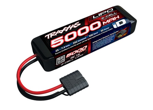 [ TRX-2842X ] Traxxas pwer cell lipo 5000Mah 7.4V 2S 25C-TRX2842X