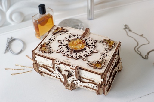 [ UGEARS4820184121034 ] Ugears Amber Box/Juwelenkistje