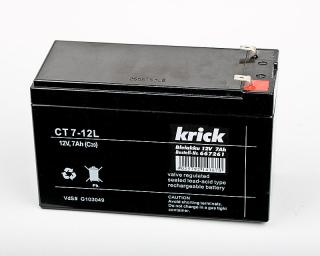 [ KR667261 ] Krick Lood Batterij 12V 7Ah