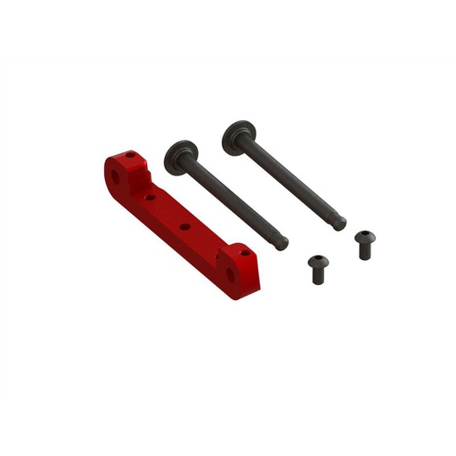 [ ARA330659 ] Arrma front upper suspension mount CNC aluminium red