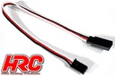 [ HRC9231 ] Servo extension / verlengkabel (fut & jr) male/female 20cm long
