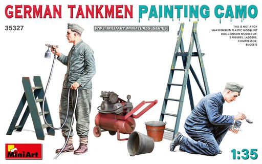 [ MINIART35327 ] German Tankmen Camo Painting 1/35