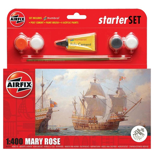 [ AIRA55114 ] Airfix Starter Set Mary Rose 1/400