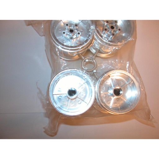 [ T9335486 ] Tamiya velgen goudchrome /wheels lunchbox 49459