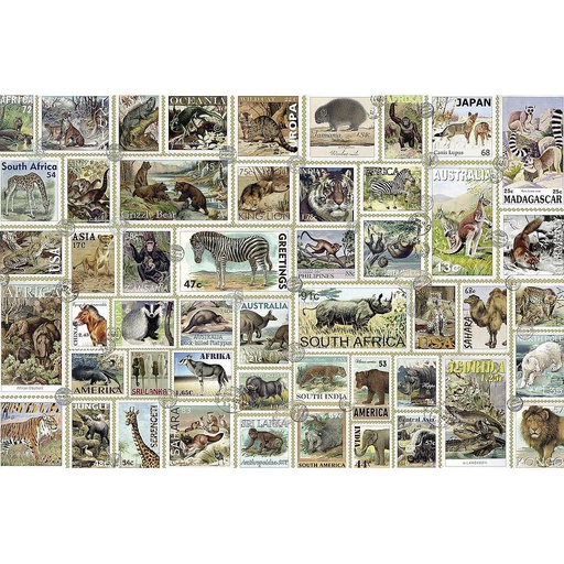 [ RAV170791 ] Ravensburger Dieren postzegels - 3000 stukjes