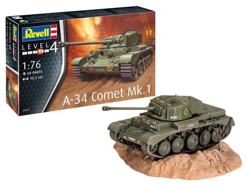 [ RE03317 ] Revell A-34 Comet Mk.1  1/76
