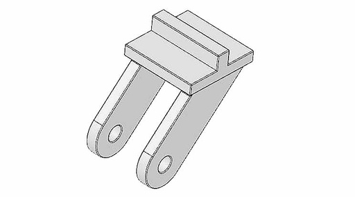 [ MPX703458 ] Horn "Twin" and Pushrod Connector (2st)