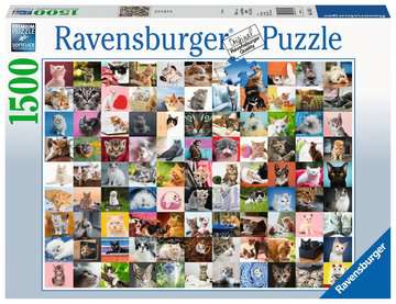 [ RAV162352 ] Ravensburger 99 katten - 1500 stukjes