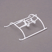 [ BLH2822 ] Blade Landing Skids with Battery Mount, White 