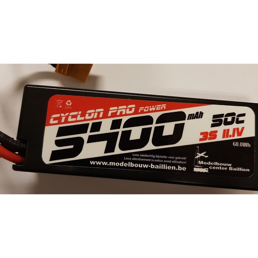 [ PROC-49135-X ] LIPO 11.1V - 5400mAh - 50C  XT-90 