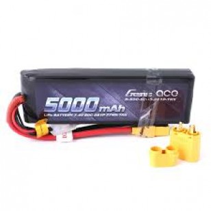 [ B-50C-5000-2S1P ] Gens ace 5000Mah 7.4V 50C XT-90