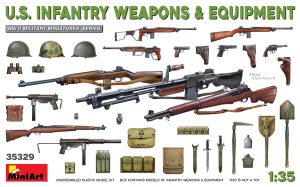 [ MINIART35329 ] US Infantry Weapons & Equipment 1/35