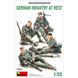 [ MINIART35266 ] German Infantry At Rest 1/35