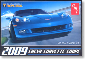 [ AMT685 ] 2009 chevy corvette coupe 1/25