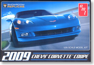 [ AMT685 ] 2009 chevy corvette coupe 1/25