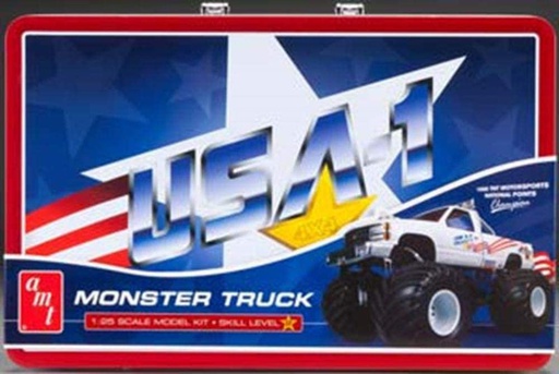 [ AMT740 ] USA-1 4x4 Monster truck 1/25