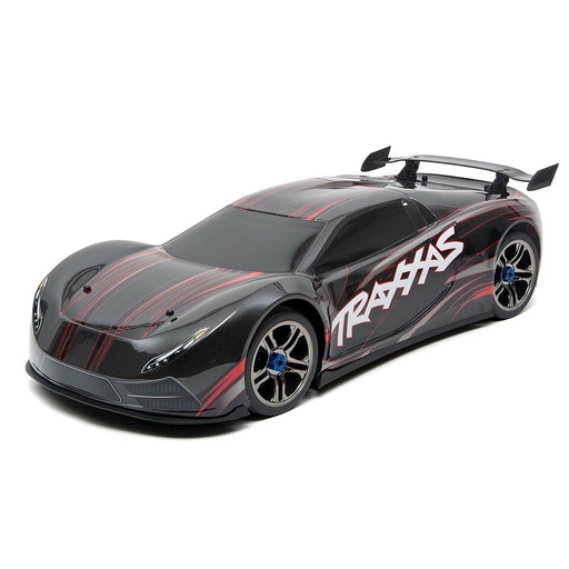 [ TRX-64077-3BLK ] Traxxas XO-1 supercar 4WD TQi TSM (no battery/charger), Black - TRX64077-3BLK