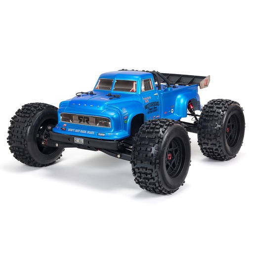[ ARA8611V5T2 ] Arrma NOTORIOUS 6S 4WD BLX 1/8 Stunt Truck RTR Blue