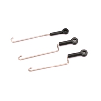 [ BLH3308 ] Blade Servo Pushrod Set with ball links: nCP X 