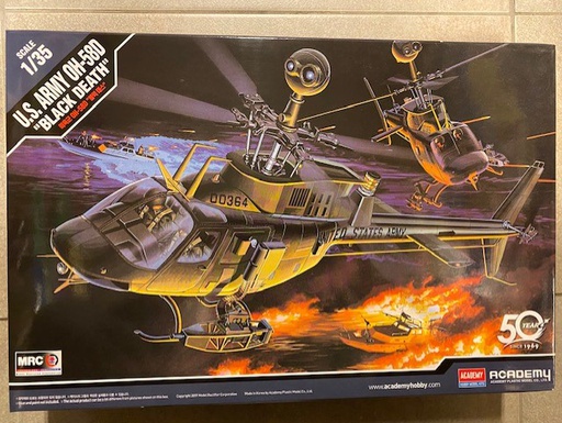 [ AC12131 ] Academy US Army OH-58D "Black Death" 1/35