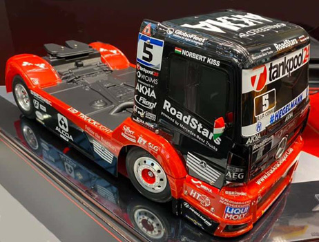 [ T58683 ] Tamiya mercedes-benz race truck 1/14 actros MP4 MB modelsport  TT-01E
