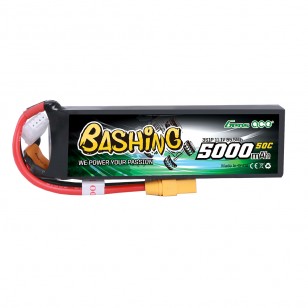 [ B-50C-5000-3S1P-Bashing ] Gens ace 5000Mah 11.1V 3s1p 50C lipo battery with XT-90 connector 