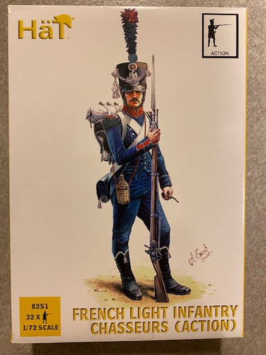 [ HAT8251 ] French Light Infantry Chasseurs (Action) 1/72