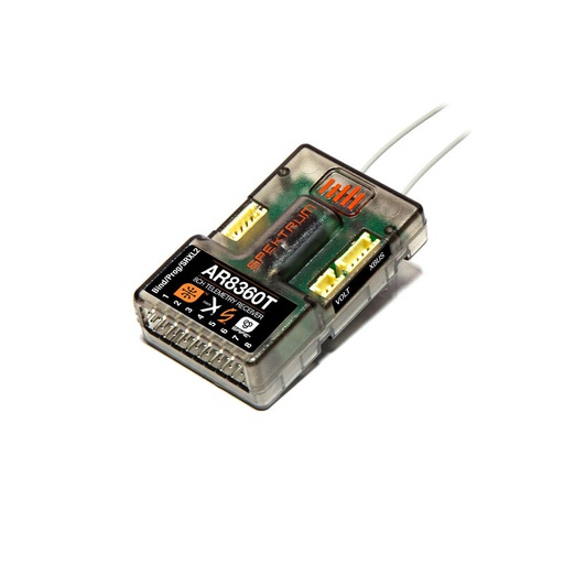 [ SPMAR8360T ] Spektrum AR8360T 8 Channel SAFE & AS3X Telemetry Receiver 