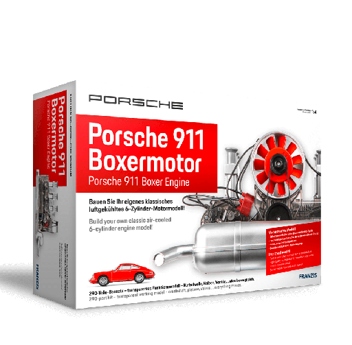 [ FR67140 ] Franzis Porsche 911 boxer motor schaal 1/4