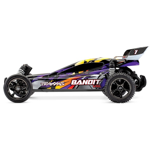 [ TRX-24076-4P ] Traxxas Traxxas bandit VXL brushless 2.4ghz with TSM, no battery/no charger - Purple -TRX24076-4P