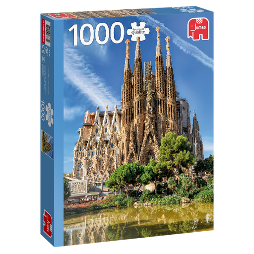 [ JUMBO18835 ] Premium collection - sagrada familia view, Barcelona - 1000 stukjes