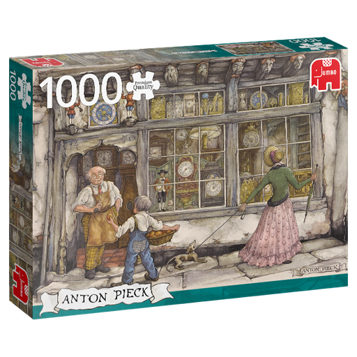 [ JUMBO18826 ] Premium Collection – Anton Pieck, De klokkenwinkel - 1000 stukjes