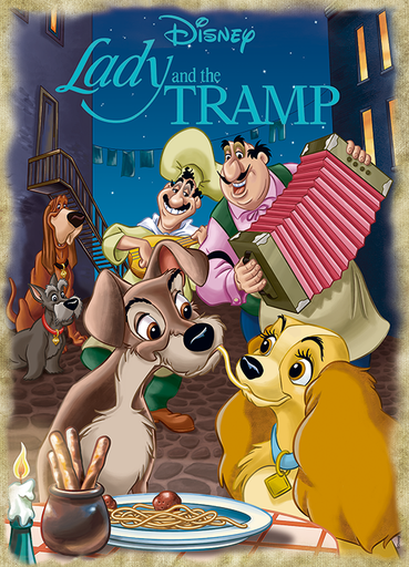 [ JUMBO19486 ] Disney Classic Collection – Lady & The Tramp - 1000 stukjes
