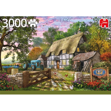 [ JUMBO18870 ] Premium Collection – Het huisje van de boer - 3000 stukjes