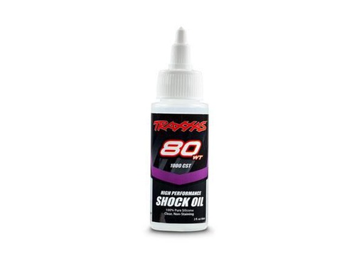 [ TRX-5037 ] Traxxas Oil, shock (80 wt, 1,000 cSt, 60cc) (silicone) - TRX5037