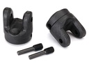 [ TRX-8658 ] Traxxas yokes, transmission (2)/ 4x15mm screw pins (2) - TRX8658