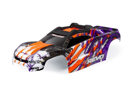 [ TRX-8611T ] Traxxas body E-revo purple window, grille, lights decal set - TRX8611T