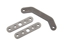 [ TRX-8926 ] Traxxas bulkhead tie bar, front, upper (1), lower (2) steel - TRX8926