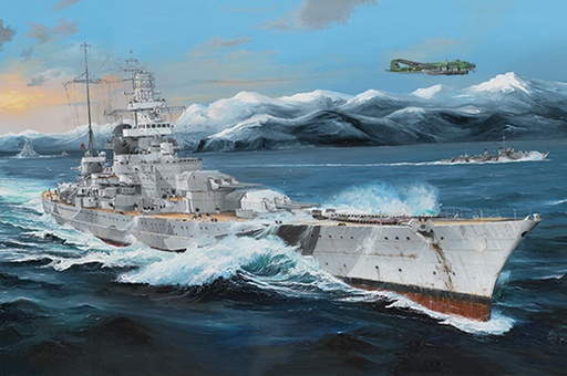 [ TRU03715 ] Trumpeter German scharnhorst battleship 1/200