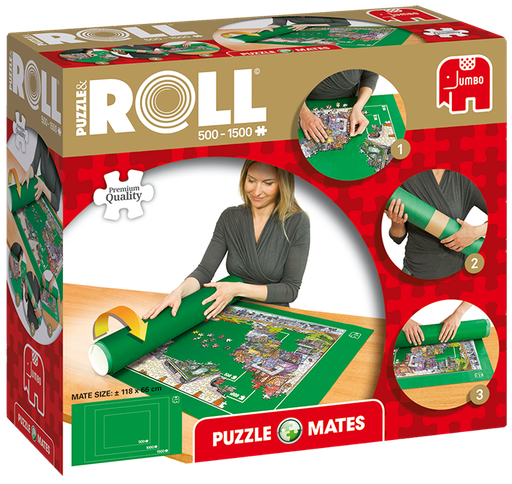 [ JUMBO17690 ] Puzzle Mates – Puzzle & Roll (up to 1500 piece puzzles)