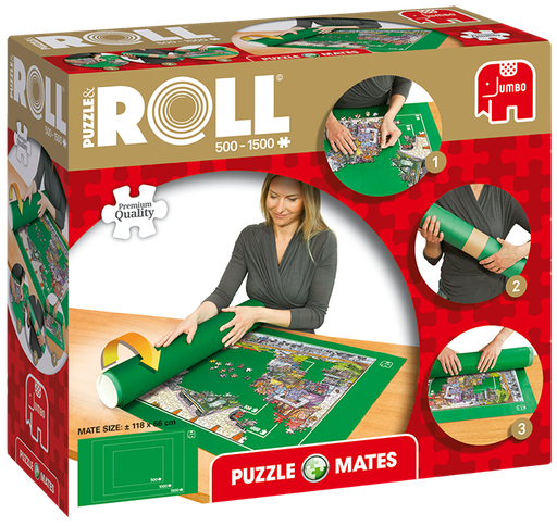 [ JUMBO17690 ] Puzzle Mates – Puzzle &amp; Roll (up to 1500 piece puzzles)