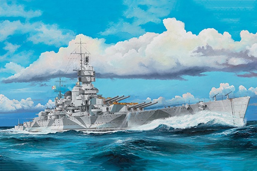 [ TRU05320 ] Trumpeter Italian Navy Battleship Vittorio Veneto 1940 1/350