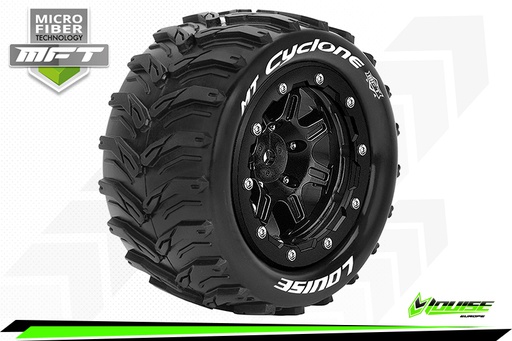 [ PROLR-T3331SB ] Louise RC - MFT - MT-CYCLONE - Maxx Bandenset - Besd-Lock Velgen - Hex 17mm