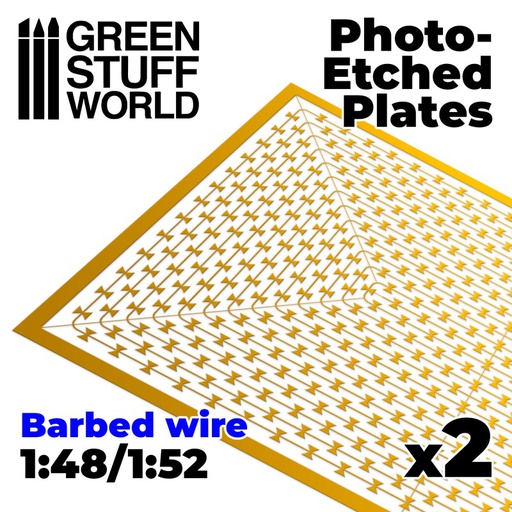 [ GSW10171 ] Green stuff world photo-etched plates 