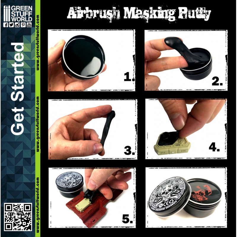 Green Stuff World: Airbrush Masking Putty - 60g