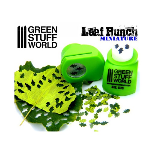 [ GSW1312 ] Green stuff world Miniature Leaf Punch LIGHT GREEN