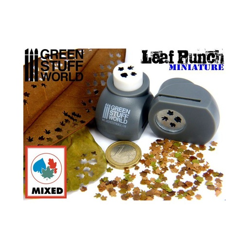 [ GSW1300 ] Green stuff world Miniature Leaf Punch GREY