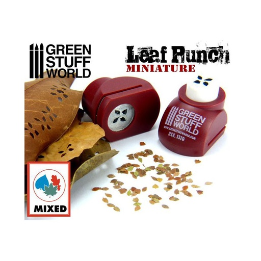 [ GSW1310 ] Green stuff world Miniature Leaf Punch RED