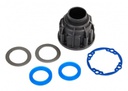 [ TRX-8581 ] Carrier, differential (front or center)/ x-ring gaskets (2)/ ring gear gasket/ 14.5x20 TW (2) - TRX8581